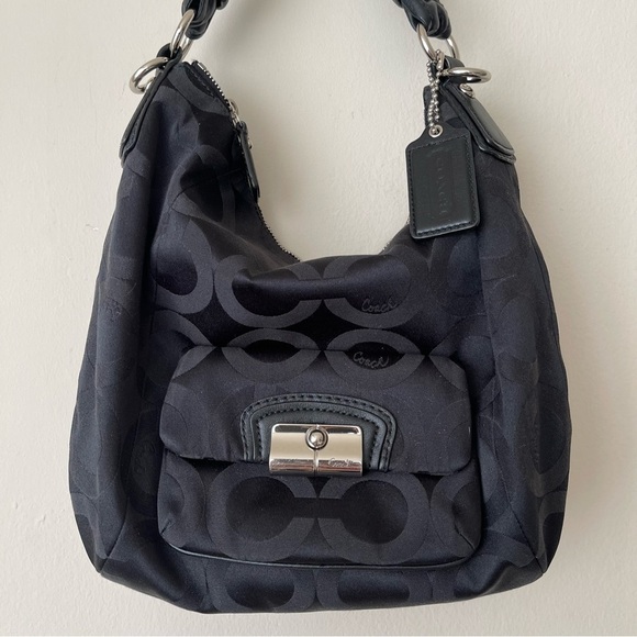 COACH monogram canvas shoulder bag - Picture 14 of 14